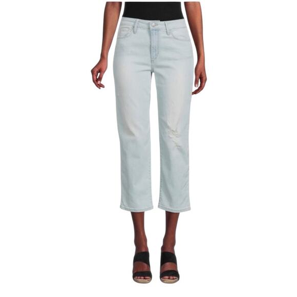 Joe's Jeans High Rise Straight 26" crop light blue size 27 - Picture 1 of 8